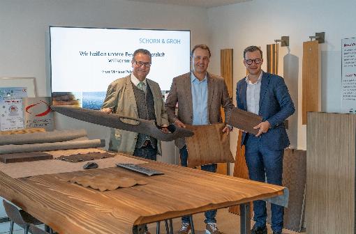 Bild 1 (v.l.n.r.): Minister Peter Hauck, Rolf Loose-Leonhardt (Geschftsfhre...